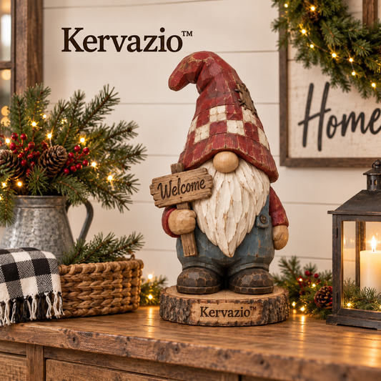 Kervazio™ Modern Geometric Star Gnome