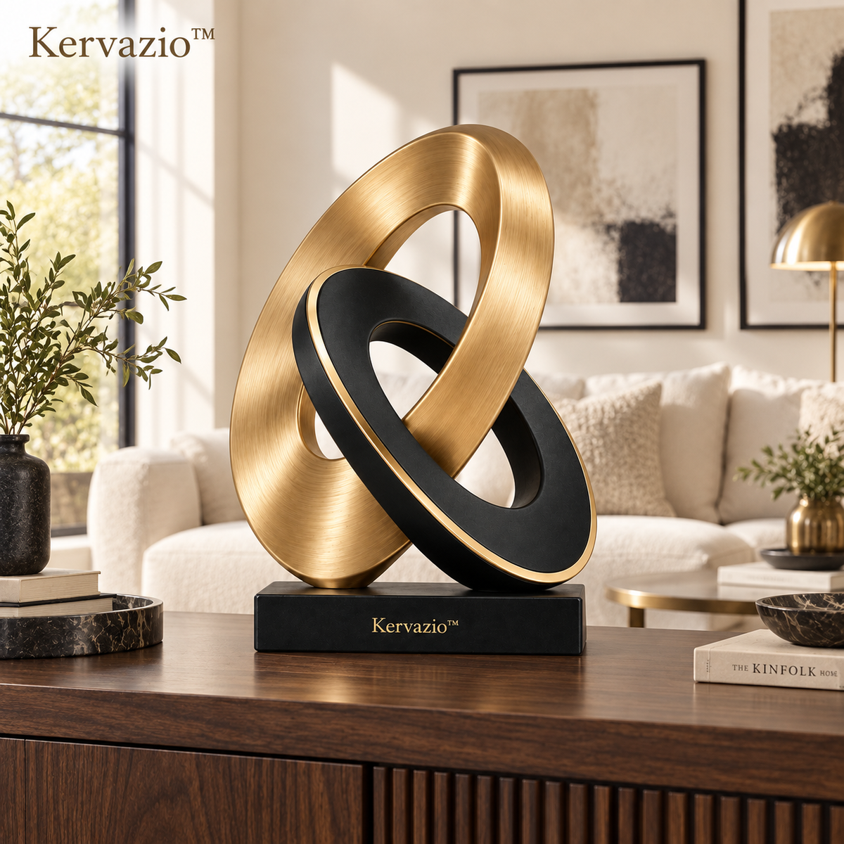 Kervazio™ Infinite Orbit Sculpture