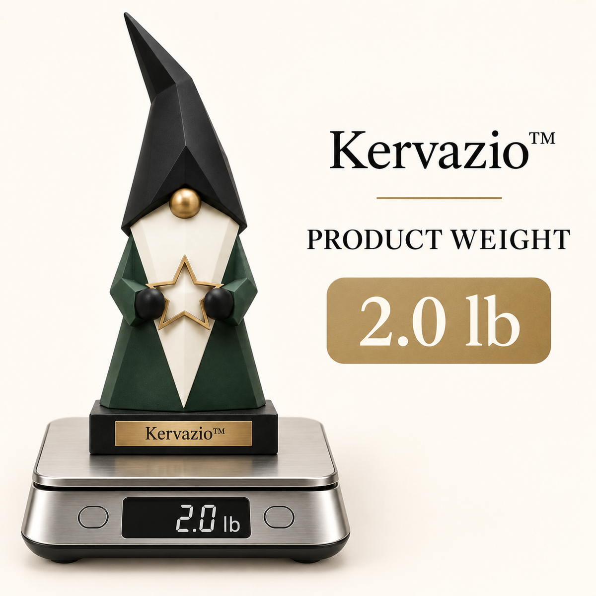 Kervazio™ Rustic Farmhouse Welcome Gnome