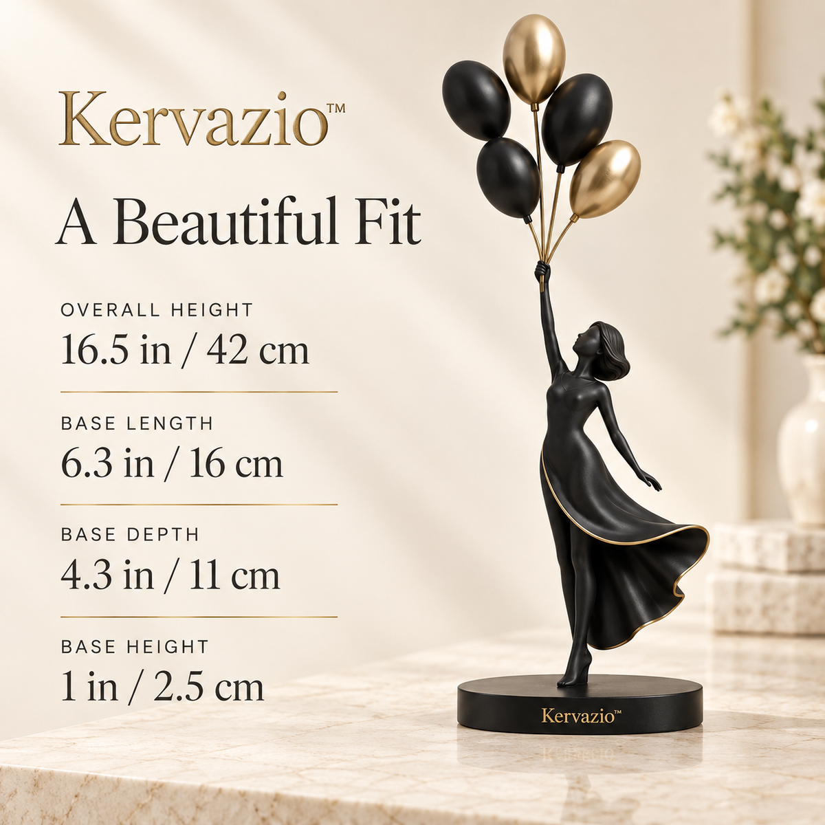 Kervazio™ Rise & Grace Balloon Sculpture