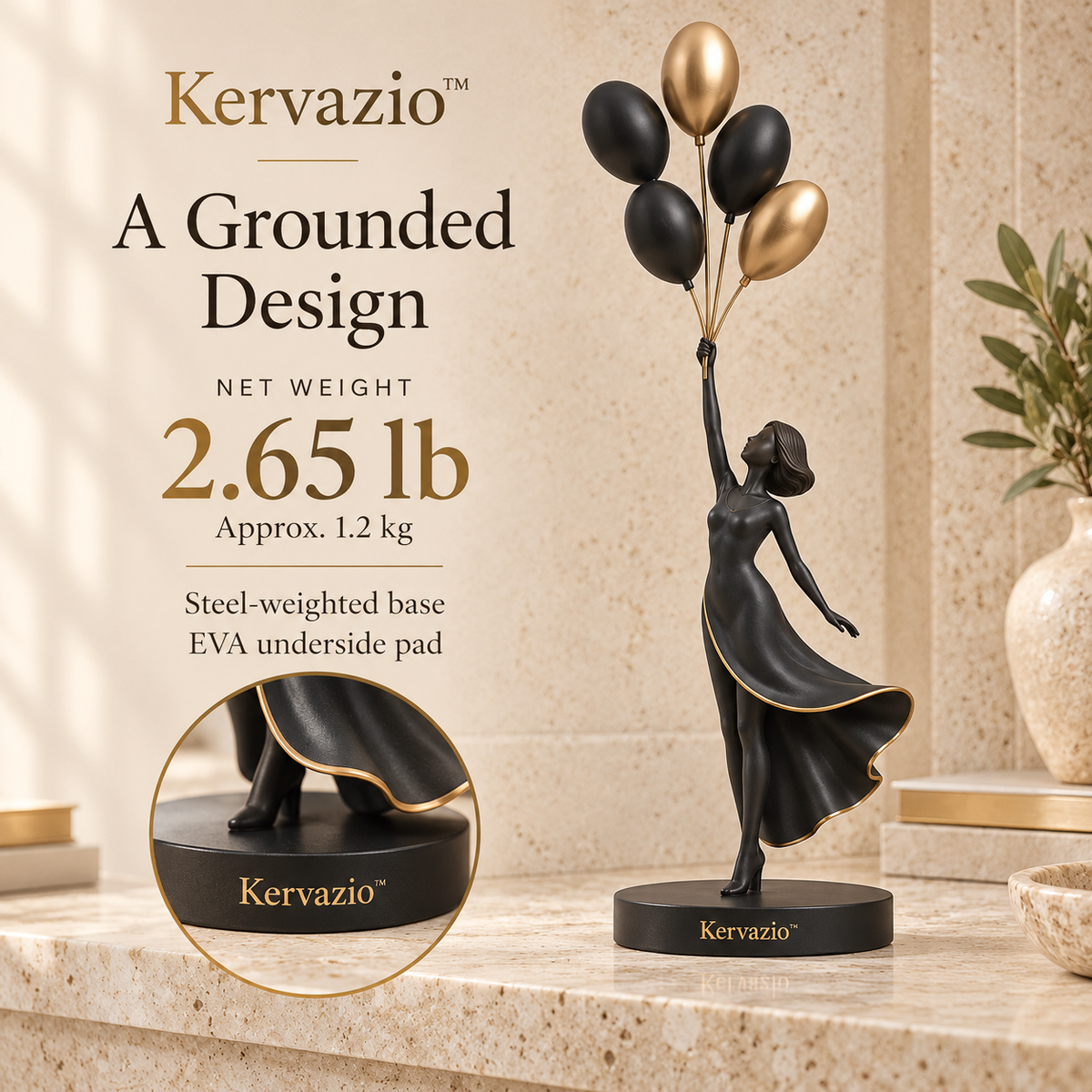 Kervazio™ Rise & Grace Balloon Sculpture