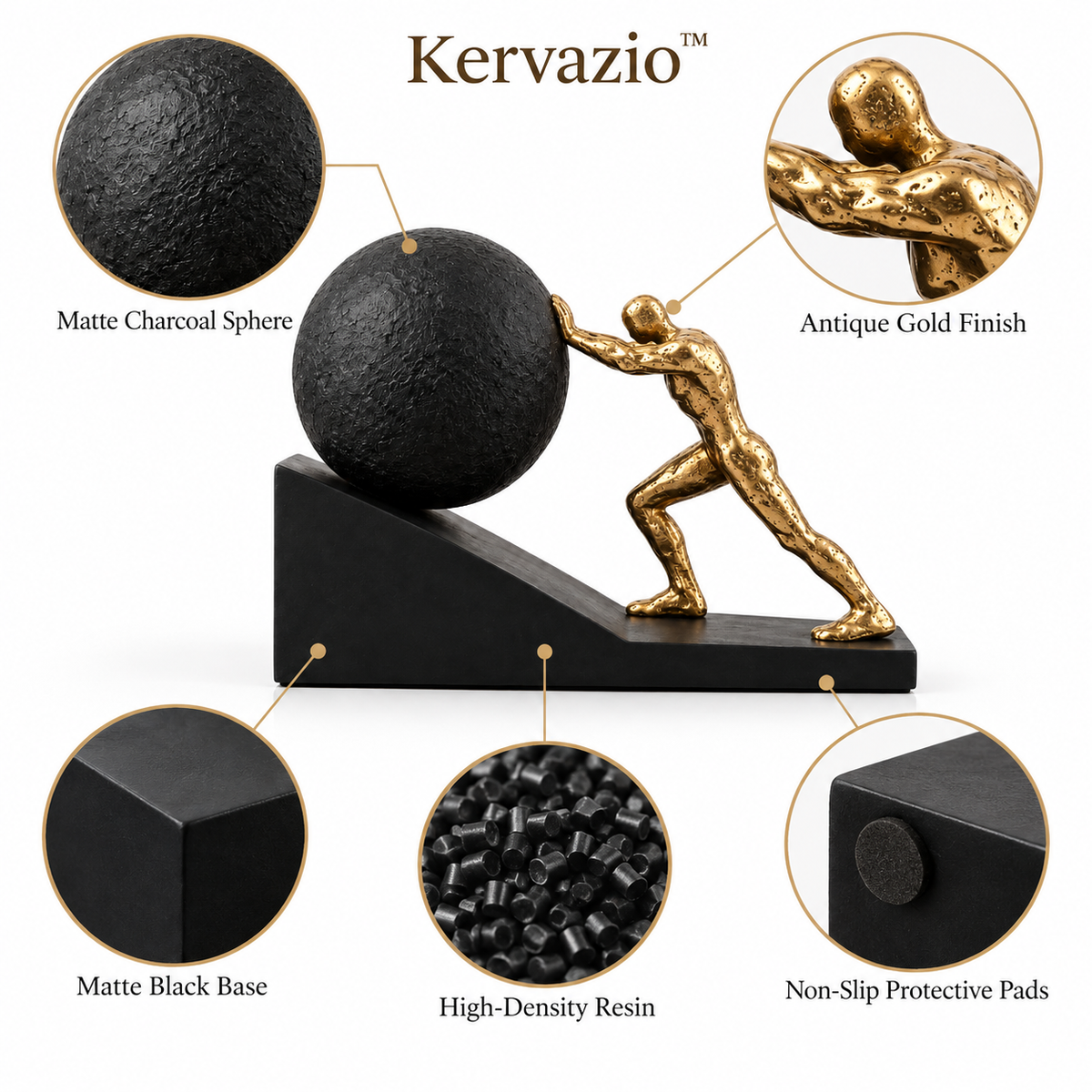 Kervazio™ Push Forward Sculpture