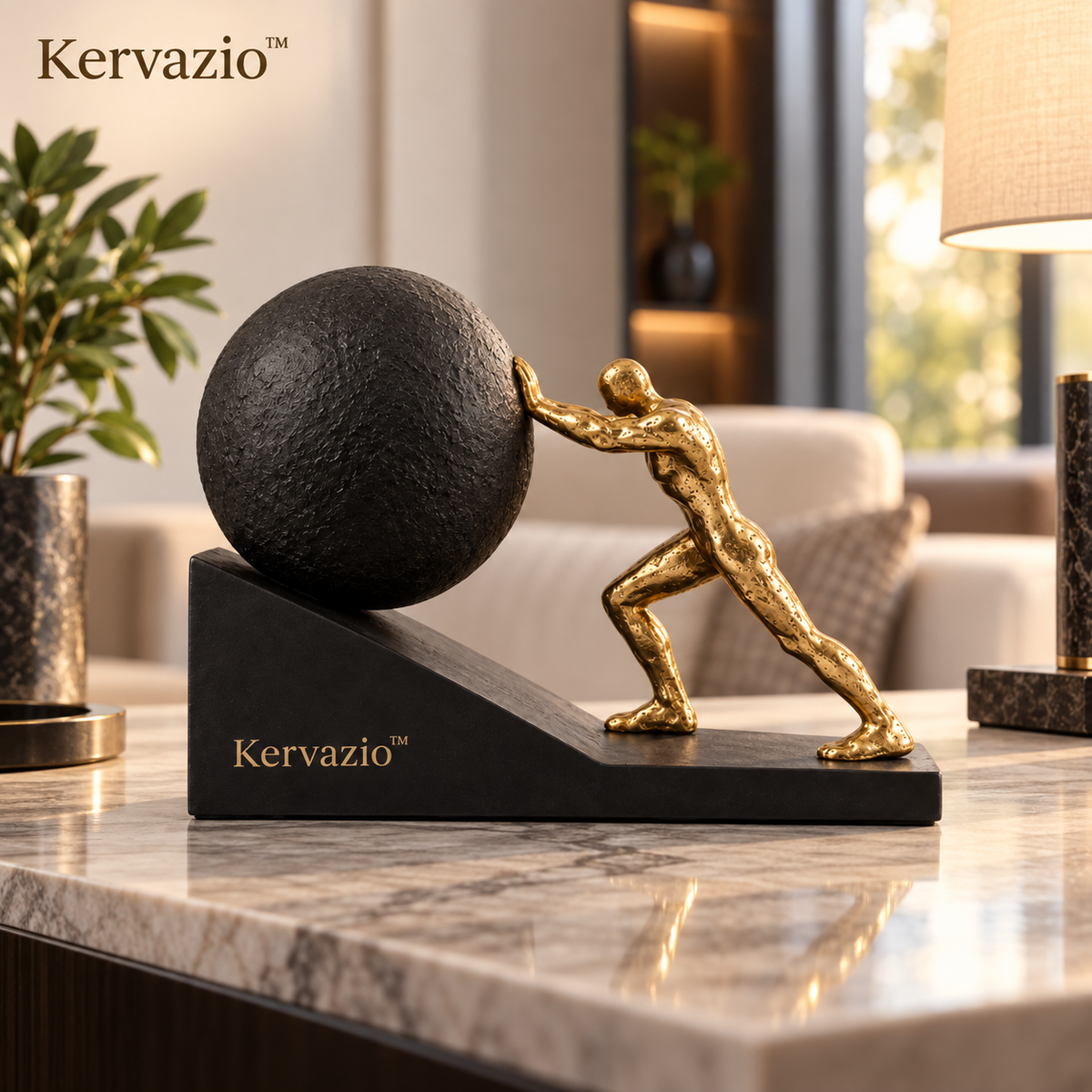 Kervazio™ Push Forward Sculpture