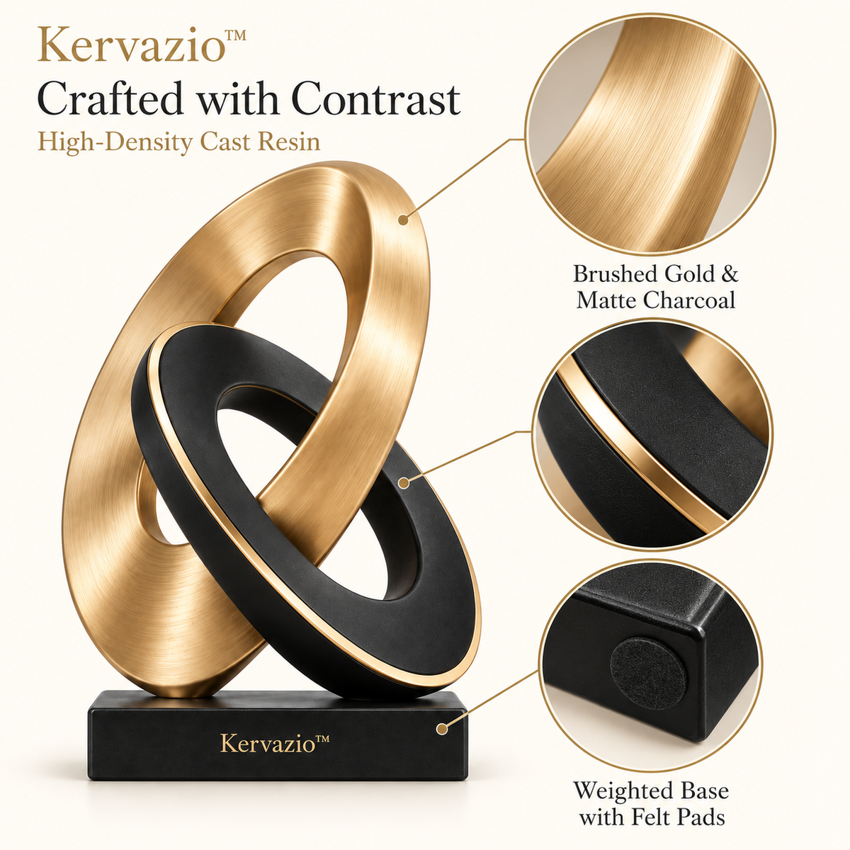 Kervazio™ Infinite Orbit Sculpture